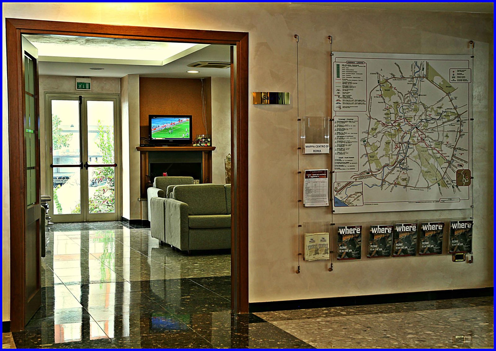 Reception, Hall e Sala d'Attesa